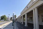 Looking east from Redlands-Downtown Station